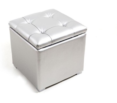 Пуф БИТЕЛ КЛАССИК серебро