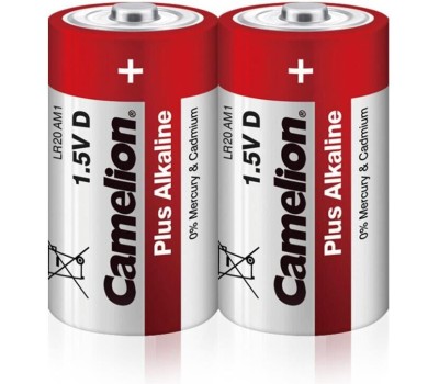 Элементы питания CAMELION (1654) LR20-BP2