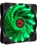 Вентилятор GINZZU (17615) LED 12LG15 зеленый
