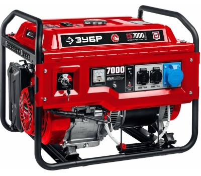 Генератор бензиновый ЗУБР СБ-7000 Генератор бензиновый