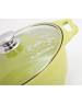 Кастрюля KUKMARA к21tsl а/пр литая 2,0л стекл/кр Trendy style lime