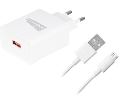 СЗУ MORE CHOICE (4627151195285) NC52QCm 1USB 3.0A QC3.0 для micro USB быстрая зарядка White