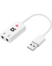 Адаптер DEFENDER (63002) Внешняя USB звуковая карта AUDIO USB