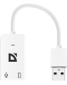 Адаптер DEFENDER (63002) Внешняя USB звуковая карта AUDIO USB
