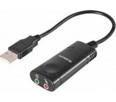Адаптер DEFENDER (63002) Внешняя USB звуковая карта AUDIO USB