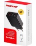 Сетевое зарядное устройство REXANT (18-2215) Сетевое зарядное устройство-переходник REXANT 3xUSB адаптер, 30W черное