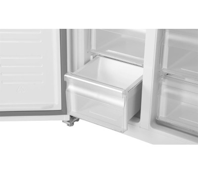 Холодильник Hyundai CS5003F 2-хкамерн. белый инвертер (CS5003F БЕЛОЕ СТЕКЛО)