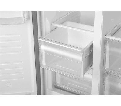 Холодильник Hyundai CS5003F 2-хкамерн. белый инвертер (CS5003F БЕЛОЕ СТЕКЛО)