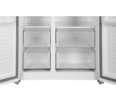 Холодильник Hyundai CS5003F 2-хкамерн. белый инвертер (CS5003F БЕЛОЕ СТЕКЛО)