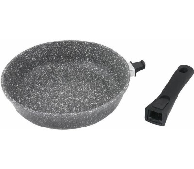 Сковорода ТРАДИЦИЯ ТМ2245И а/пр литая 24см съемн/руч Мрамор индукция