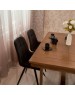 Стул обеденный POLINI Home Verona SM, черный-черный (2 кор.)
