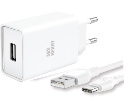 СЗУ AKSBERRY (6900221560014) T40 1USB 24A + Type C (белый)