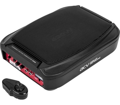 Автосабвуфер ACV S68A активный под сиденье 6*8 /RMS 140W/BassBoost