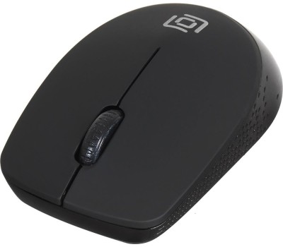 OKLICK Мышь Оклик 486MW черный/серый оптическая (1600dpi) беспроводная USB для ноутбука (3but)