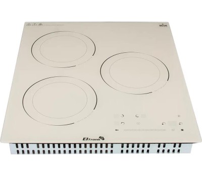 Варочная панель ELTRONIC (88-34) 3 конфорки индукционная бежевый