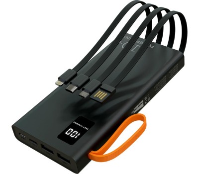 Зарядное устройство MORE CHOICE (4620202550538) PB22-10 с кабелем 2USB 2.1A - 10000mA черный