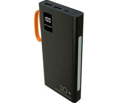 Зарядное устройство MORE CHOICE (4620202550538) PB22-10 с кабелем 2USB 2.1A - 10000mA черный