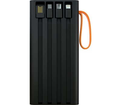 Зарядное устройство MORE CHOICE (4620202550538) PB22-10 с кабелем 2USB 2.1A - 10000mA черный