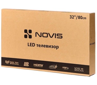 Телевизор NOVIS NTV-H3201T HD Безрамочный