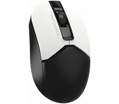 A4TECH Мышь Fstyler FG12S Panda белый/черный оптическая 1200dpi silent беспров. USB 3but