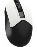 A4TECH Мышь Fstyler FG12S Panda белый/черный оптическая 1200dpi silent беспров. USB 3but