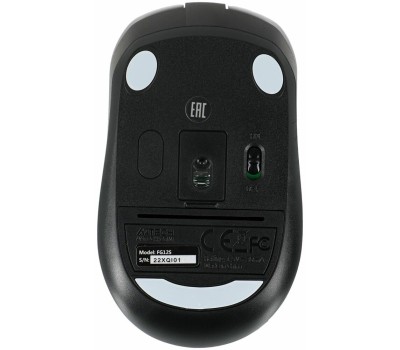 A4TECH Мышь Fstyler FG12S Panda белый/черный оптическая 1200dpi silent беспров. USB 3but
