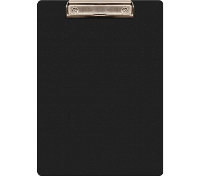 БЮРОКРАТ Папка-планшет -PD6004/BLCK A4 пластик 1.2мм черный
