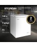 Морозильный ларь HYUNDAI CH15031 белый 110Вт