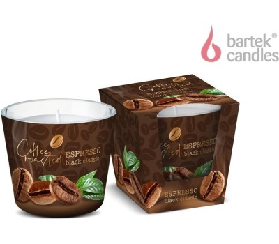 Свеча BARTEK Кофе обжаренный (Coffee Roasted) 115гр в стакане