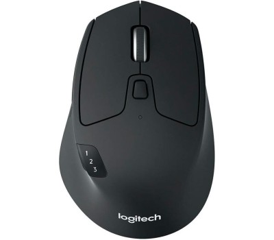 Мышь LOGITECH Мышь M720 Triathlon черный оптическая 1000dpi беспров. BT/Radio USB 6but (910-004794)