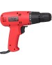 Сетевая дрель-шуруповерт EDON DS-350 черный/красный 19525 400Вт