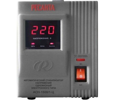 Стабилизатор РЕСАНТА ACH-1500/1-Ц 63/6/3