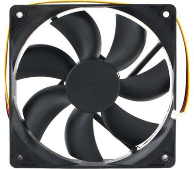 Gembird Вентилятор 120x120x25 гидродинамический, 3 pin, провод 30 см (D12025HM-3)