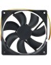 Gembird Вентилятор 120x120x25 гидродинамический, 3 pin, провод 30 см (D12025HM-3)