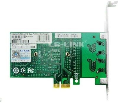 Сетевой адаптер LR-LINK Сетевой адаптер LREC9212PT Intel 82576EB PCI-E x1 1GB 2 X RJ45