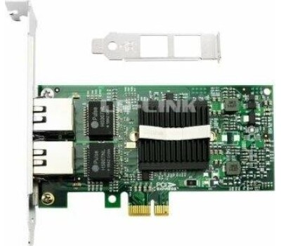 Сетевой адаптер LR-LINK Сетевой адаптер LREC9212PT Intel 82576EB PCI-E x1 1GB 2 X RJ45