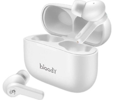 A4TECH Наушники Bloody M30, Bluetooth, внутриканальные, белый [m30 (white)]