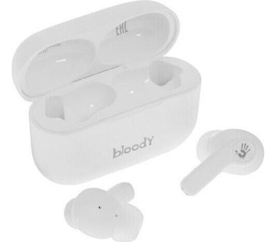 A4TECH Наушники Bloody M30, Bluetooth, внутриканальные, белый [m30 (white)]