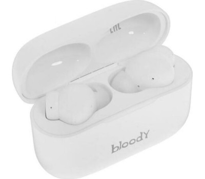 A4TECH Наушники Bloody M30, Bluetooth, внутриканальные, белый [m30 (white)]