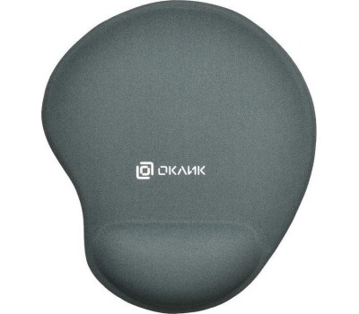Коврик для мыши OKLICK Коврик для мыши OK-RG0550-GR (S) серый, ткань, 220х195х20мм