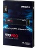 Накопитель SSD SAMSUNG SSD накопитель 990 Pro MZ-V9P2T0BW 2ТБ, M.2 2280, PCIe 4.0 x4, NVMe, M.2