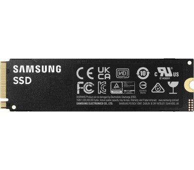 Накопитель SSD SAMSUNG SSD накопитель 990 Pro MZ-V9P2T0BW 2ТБ, M.2 2280, PCIe 4.0 x4, NVMe, M.2