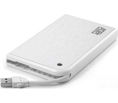 AGESTAR Внешний корпус для HDD/SSD 3UB2A14, белый
