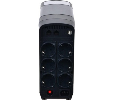 ИБП CYBERPOWER ИБП CP900EPFCLCD {Line-Interactive, Tower, 900VA/540W USB/RJ11/45/USB charger A (6 EURO), 12В/9 Ач х 1}