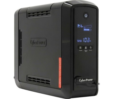 ИБП CYBERPOWER ИБП CP900EPFCLCD {Line-Interactive, Tower, 900VA/540W USB/RJ11/45/USB charger A (6 EURO), 12В/9 Ач х 1}