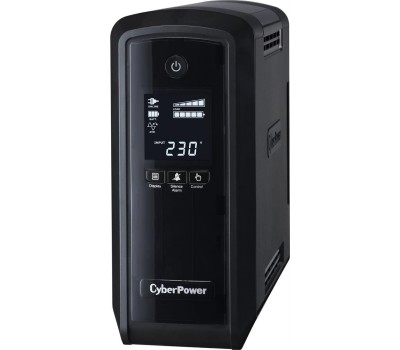 ИБП CYBERPOWER ИБП CP900EPFCLCD {Line-Interactive, Tower, 900VA/540W USB/RJ11/45/USB charger A (6 EURO), 12В/9 Ач х 1}