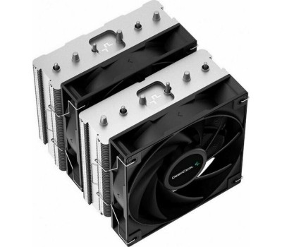 DEEPCOOL Вентилятор для процессора AG620 (Soc-115X/1700/1200/1366/2011/2066/AMD, Cu, PWM 1850rpm, 29,4 dB, 120mm, 4 pin, 260Wt) (R-AG620-BKNNMN-G-1)