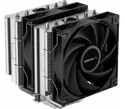 DEEPCOOL Вентилятор для процессора AG620 (Soc-115X/1700/1200/1366/2011/2066/AMD, Cu, PWM 1850rpm, 29,4 dB, 120mm, 4 pin, 260Wt) (R-AG620-BKNNMN-G-1)