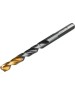 Сверло DENZEL Сверло по металлу, 6 мм, HSS-Tin, Golden Tip, 10 шт. 717215
