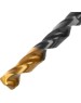 Сверло DENZEL Сверло по металлу, 6 мм, HSS-Tin, Golden Tip, 10 шт. 717215